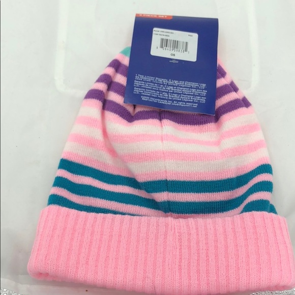 Champion Striped Beanie and Glove Set - One Size - Picture 3 of 4